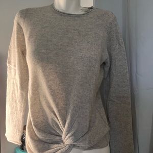Grey CASHMERE long sleeve XL E7